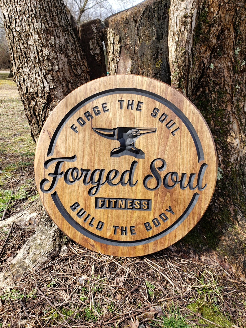 Round Wood Family Name Signs, Personalized Family Name, Rustic Decor - Etsy