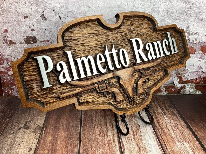 Personalized Western Family / Ranch / Farm Sign - Etsy